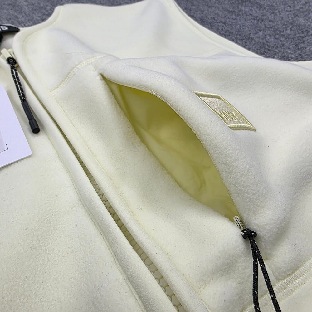 RAINS Vest Unisex Small Yellow Breathable Insulated Water Repellent Fleece - Picture 10 of 16